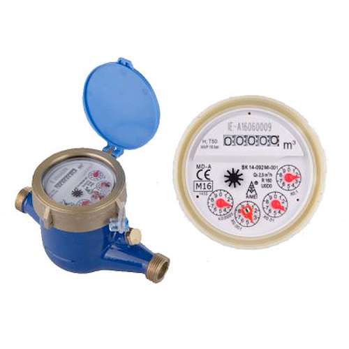 کنتور آب مولتی جت خشک 1.2 اینچ ایران انشعاب